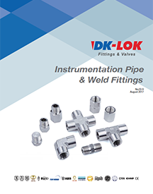 catalog page for instrumentation pipe weld fittings