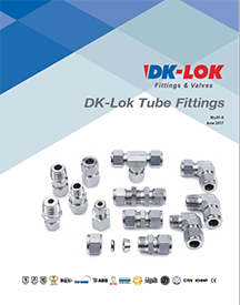 catalog cover for tube fittings